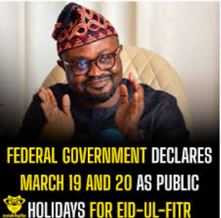 Eid al-Fitr 2026: Federal Government Dec...